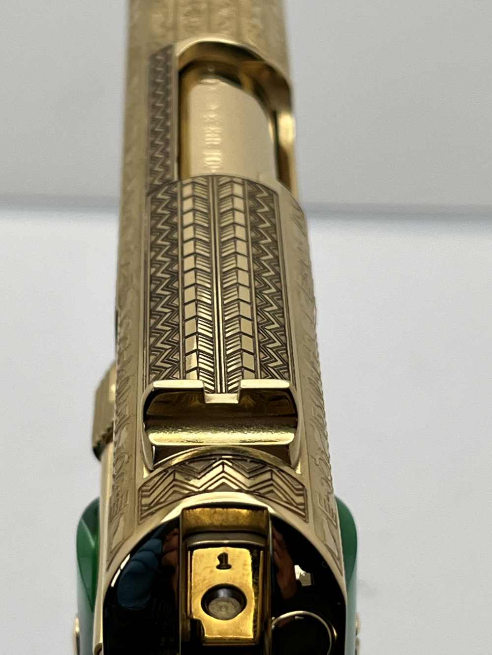 WOW FACTOR NIB 24k gold Colt super 38 Anubis themed -img-21