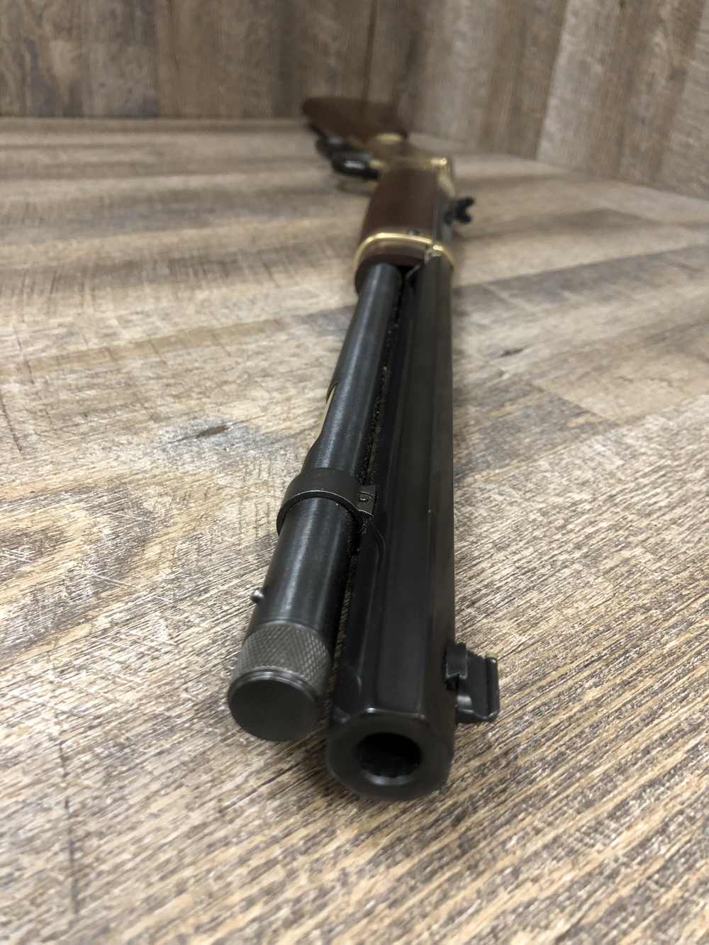 Henry Big Boy 44 Mag 44 Spl Lever Action Rifle Brass 19" Octagon Barrel-img-28