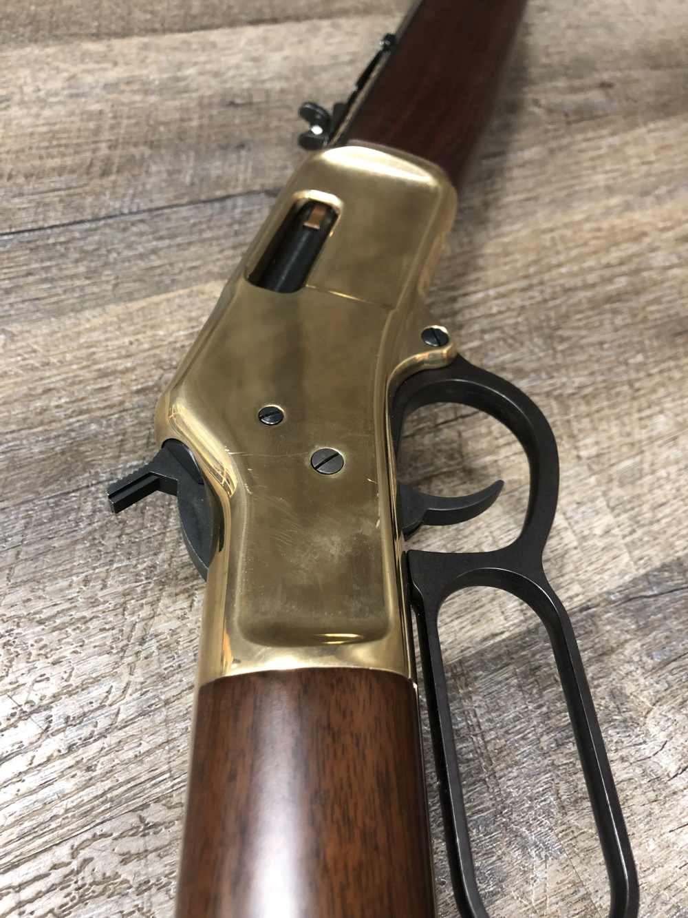 Henry Big Boy 44 Mag 44 Spl Lever Action Rifle Brass 19" Octagon Barrel-img-17