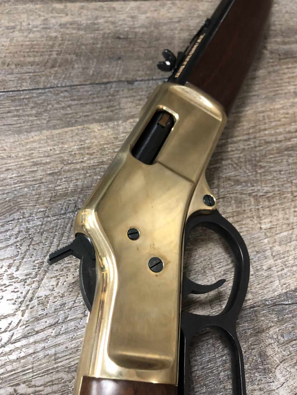 Henry Big Boy 44 Mag 44 Spl Lever Action Rifle Brass 19" Octagon Barrel-img-18