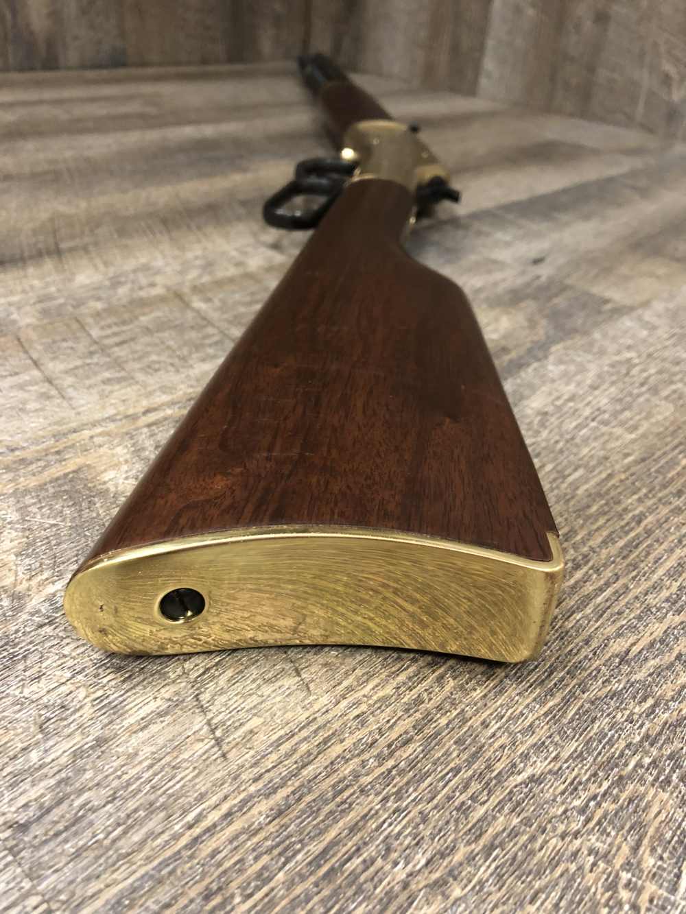 Henry Big Boy 44 Mag 44 Spl Lever Action Rifle Brass 19" Octagon Barrel-img-2