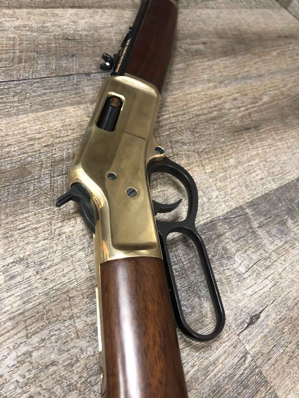 Henry Big Boy 44 Mag 44 Spl Lever Action Rifle Brass 19" Octagon Barrel-img-16