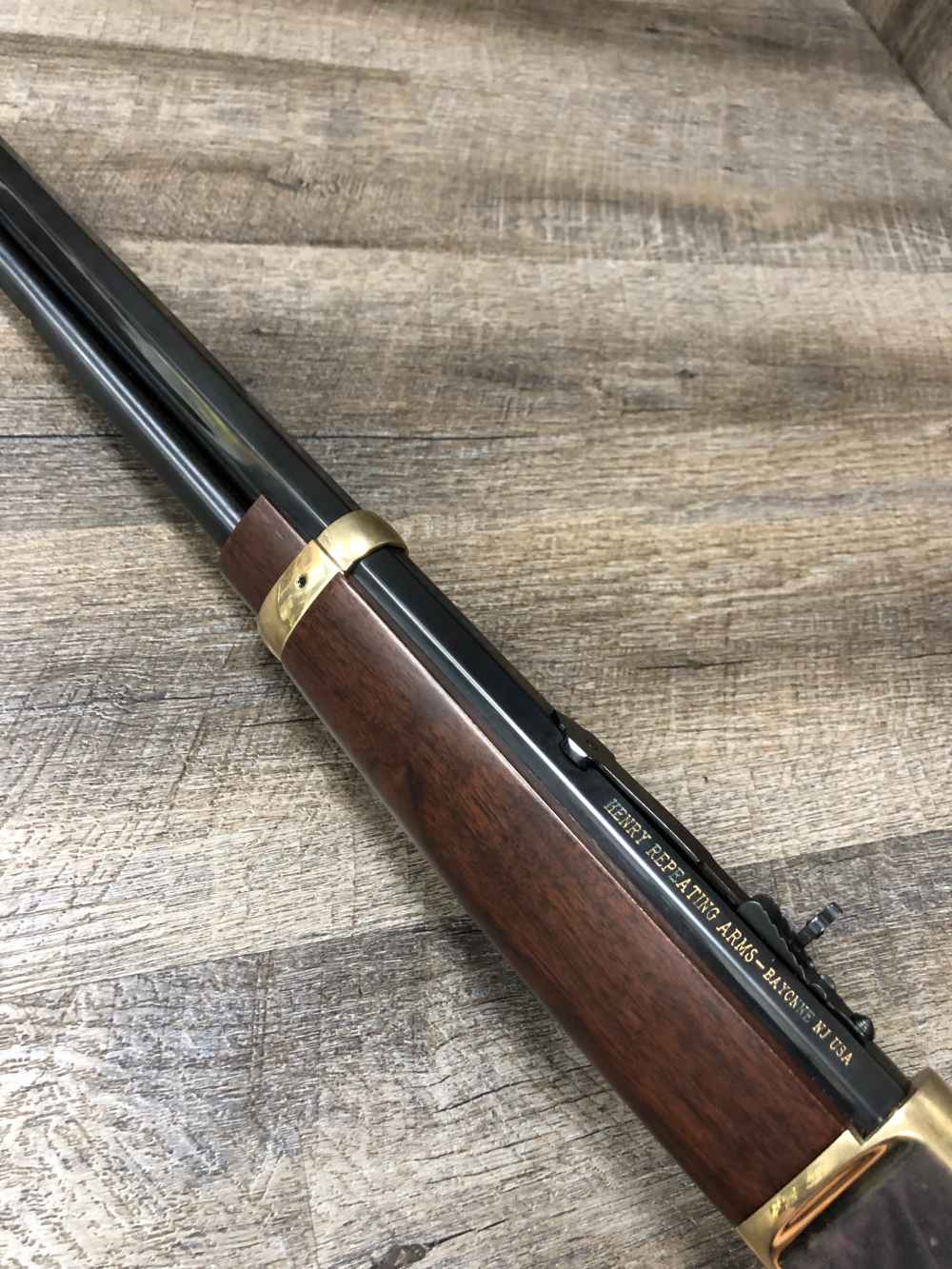 Henry Big Boy 44 Mag 44 Spl Lever Action Rifle Brass 19" Octagon Barrel-img-8