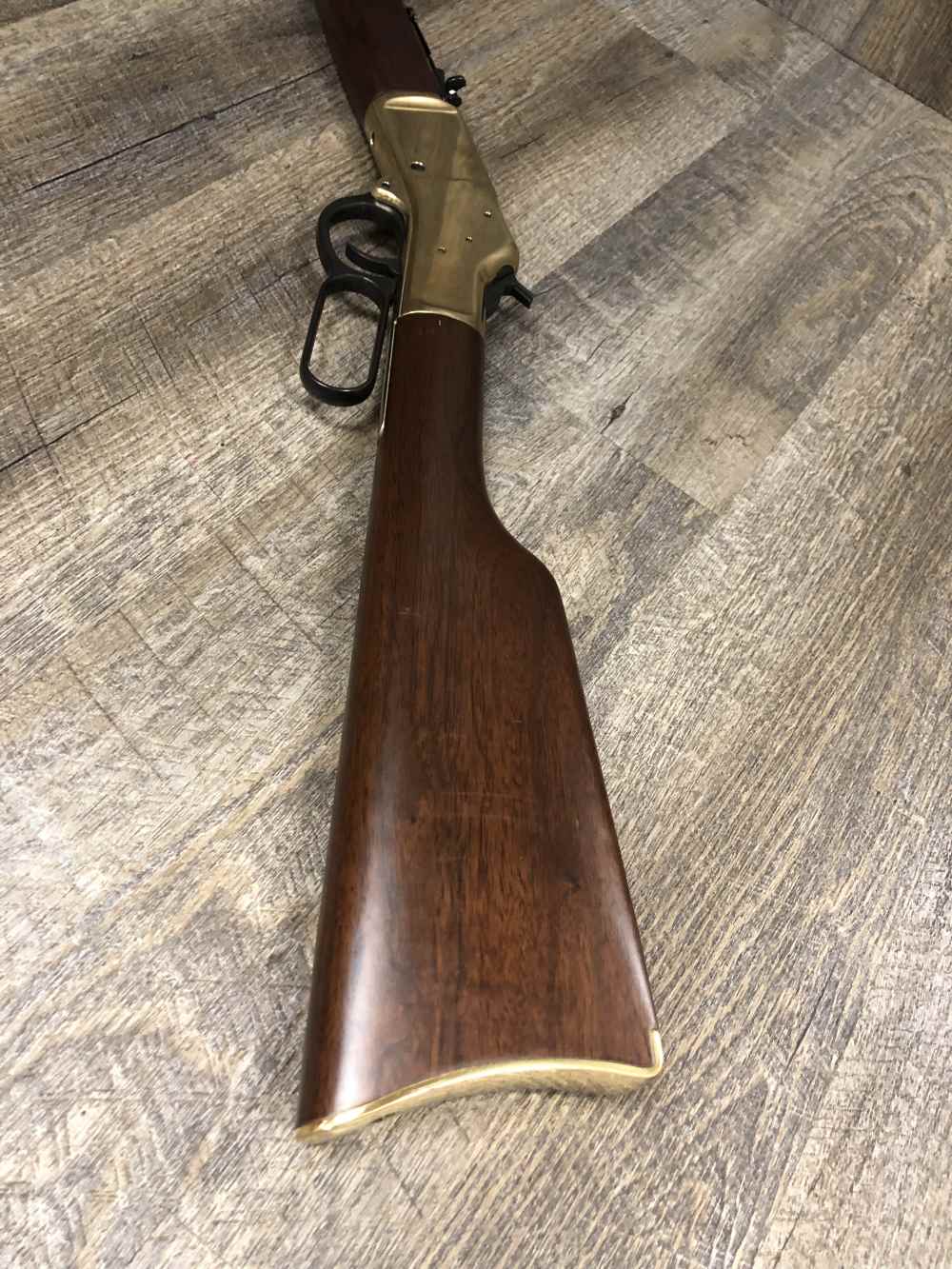 Henry Big Boy 44 Mag 44 Spl Lever Action Rifle Brass 19" Octagon Barrel-img-3