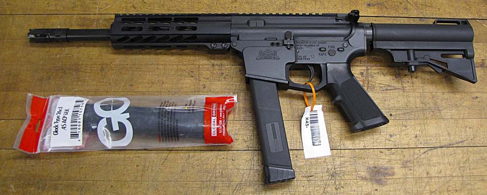PSA AR45 PISTOL 45apc - 10.5 INCH - WITH Reset TRIGGER-img-0