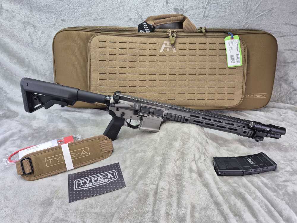 BG Defense Type A Contractor SPC2 Mod 1 13.9" DI 5.56 Rifle Dead Air Brake -img-0