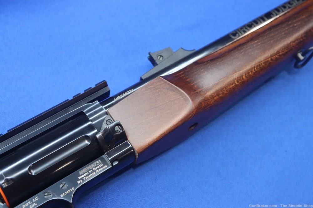 Rossi CIRCUIT JUDGE Revolving Rifle Shotgun 45 COLT 410GA 18.5" Blued New-img-6