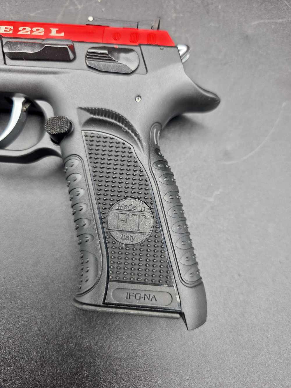 New! Tanfoglio Force 22L 4.5" .22LR Single Action Pistol! Penny Start!-img-4