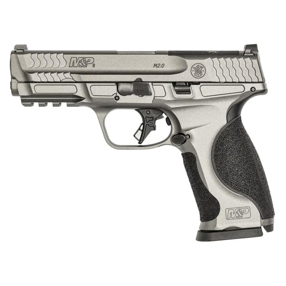 Smith & Wesson M&P9 2.0 Metal 9mm 4.25" Tungsten Gray Pistol - 13194-img-0