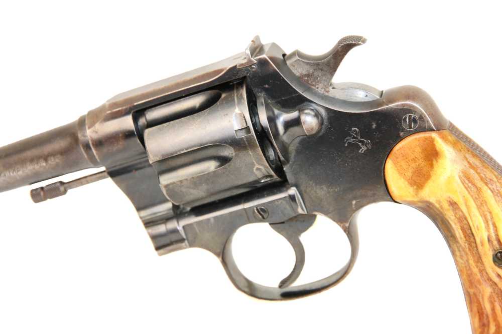 Colt Shooting Master .38 Super - 1934 - Stag Grips - Great Bore - Rare-img-3