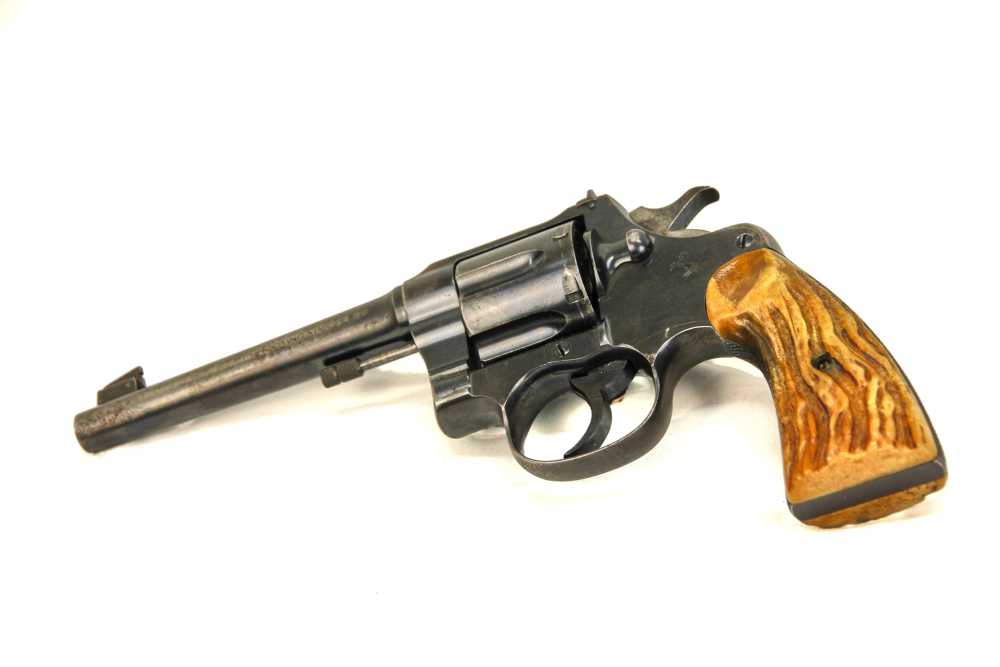 Colt Shooting Master .38 Super - 1934 - Stag Grips - Great Bore - Rare-img-1