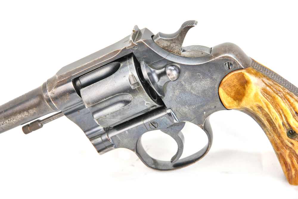 Colt Shooting Master .38 Super - 1934 - Stag Grips - Great Bore - Rare-img-5
