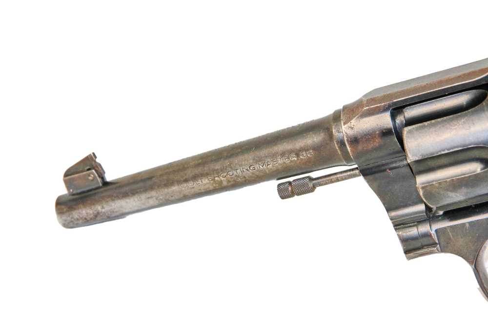 Colt Shooting Master .38 Super - 1934 - Stag Grips - Great Bore - Rare-img-2