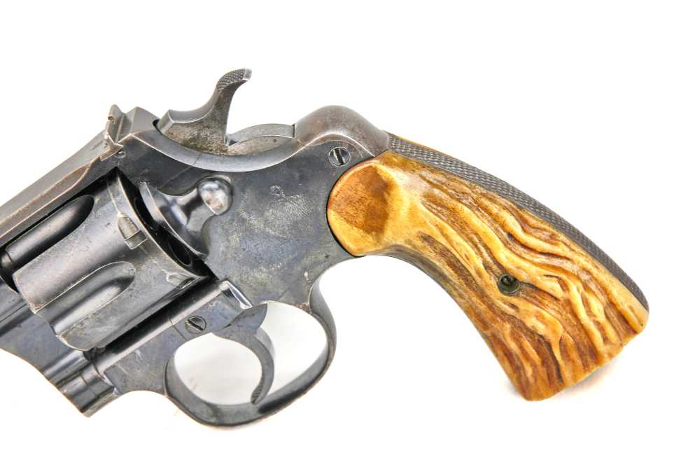 Colt Shooting Master .38 Super - 1934 - Stag Grips - Great Bore - Rare-img-4