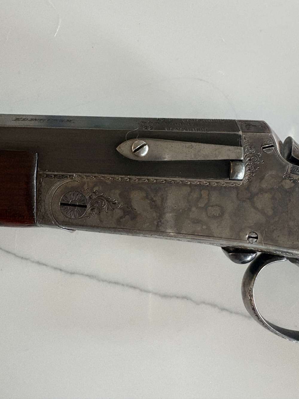 J. DICKSON & SON ROOK RIFLE, .22LR, 26" BARREL *ORIGINAL LEATHER CASE-img-7