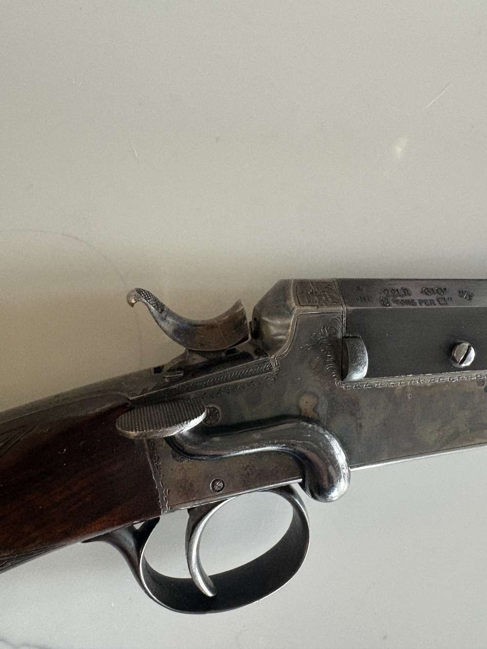 J. DICKSON & SON ROOK RIFLE, .22LR, 26" BARREL *ORIGINAL LEATHER CASE-img-25