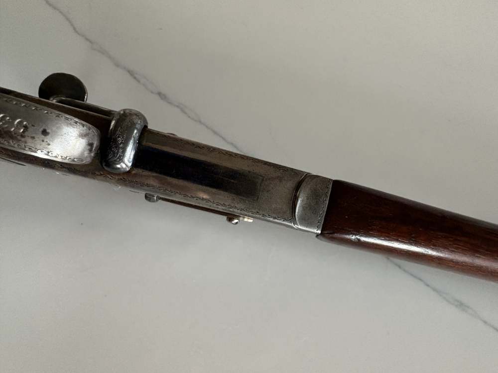 J. DICKSON & SON ROOK RIFLE, .22LR, 26" BARREL *ORIGINAL LEATHER CASE-img-31