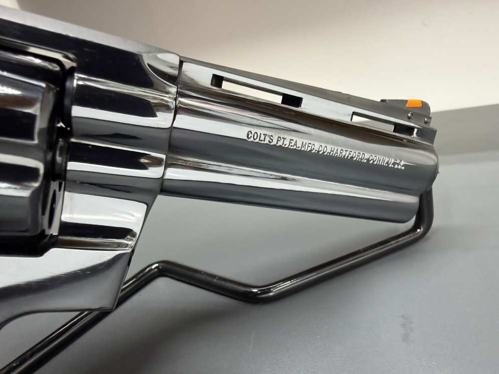 COLT PYTHON AMAZING BRIGHT BLUED*MANUFACTURED 1974* 4"INCH COLLECTOR*WOW-img-15