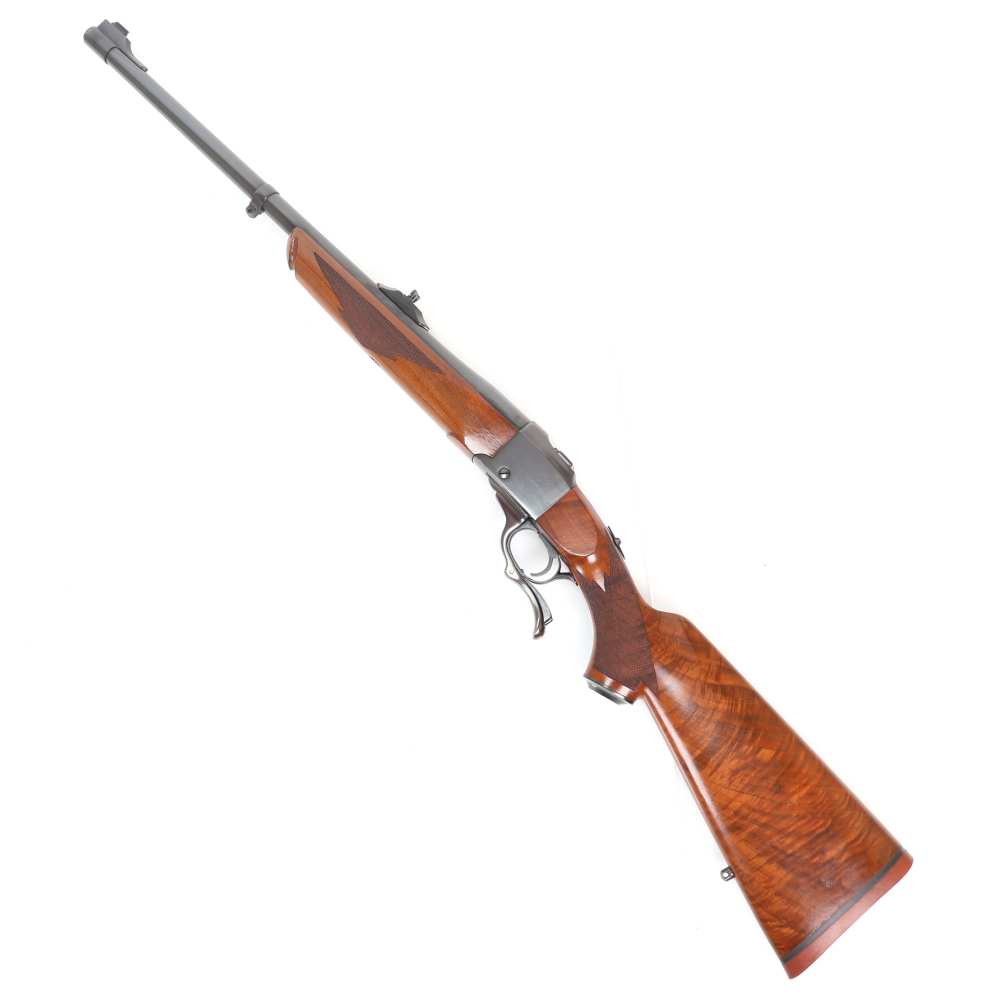Ruger No. 1 .45-70 22" Blued/Wood Unusual No-Rib Configuration Please Read!-img-5