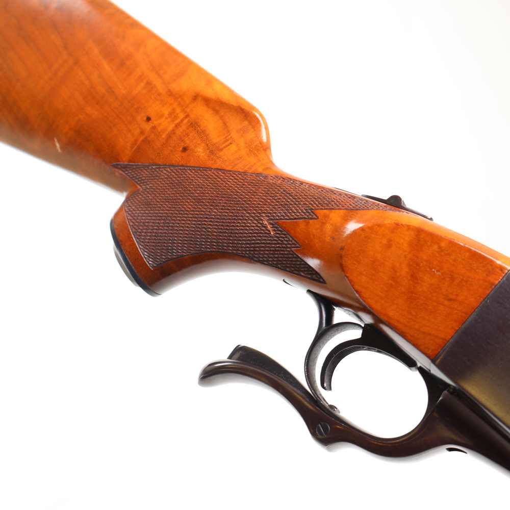 Ruger No. 1 .45-70 22" Blued/Wood Unusual No-Rib Configuration Please Read!-img-36