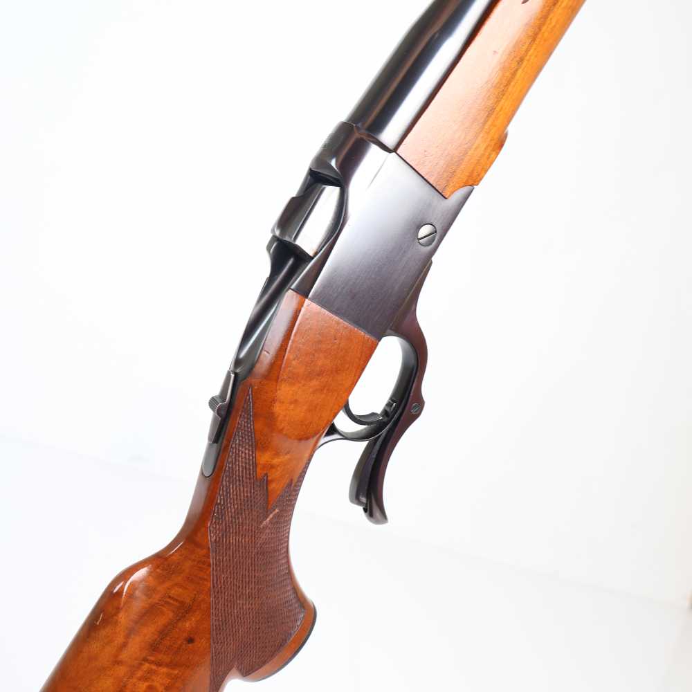 Ruger No. 1 .45-70 22" Blued/Wood Unusual No-Rib Configuration Please Read!-img-18