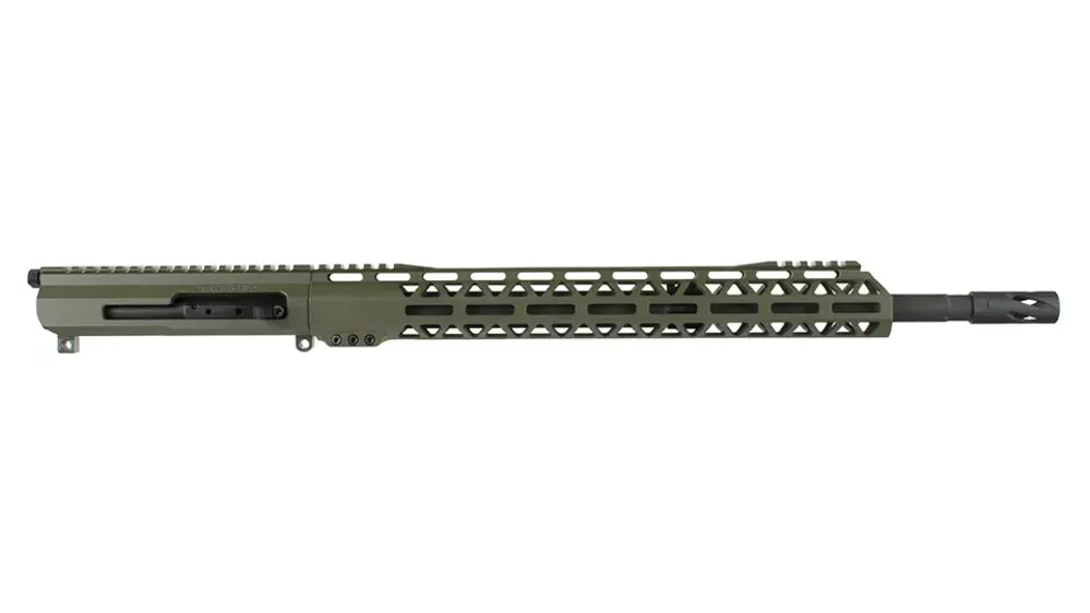AR15 18" Upper Receiver .450 Bushmaster ODG Cerakote-img-0