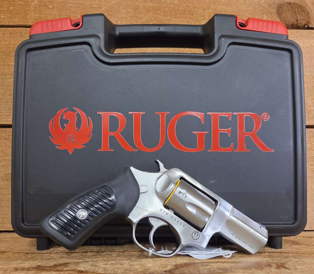 Ruger SP101 .38 Spcl 2.25" BBL SS 5-Shot DA Revolver-img-0