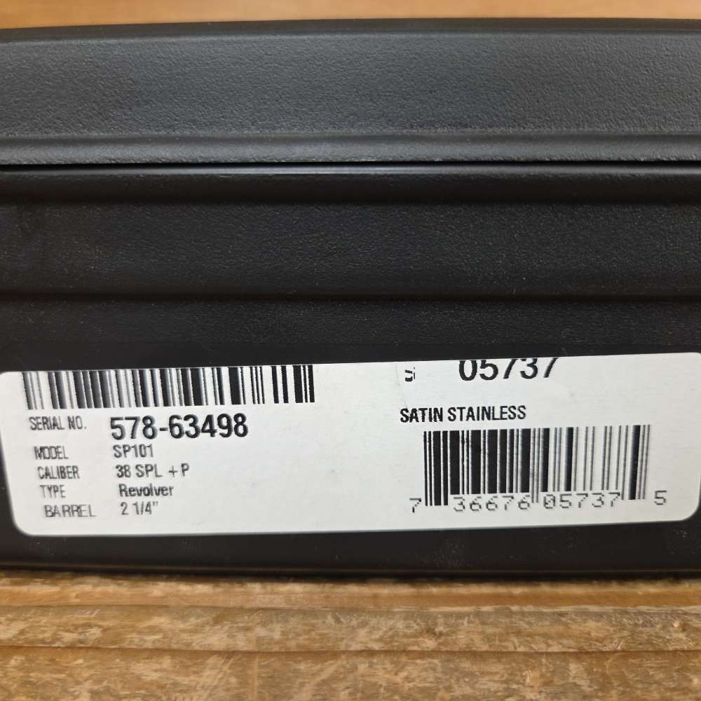 Ruger SP101 .38 Spcl 2.25" BBL SS 5-Shot DA Revolver-img-11