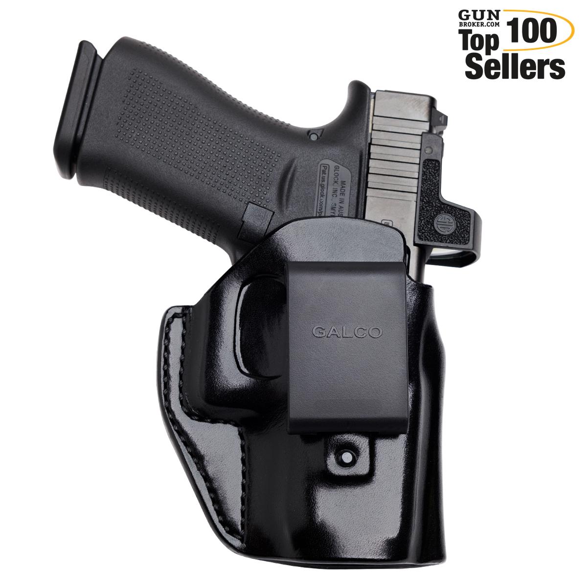 GALCO Stow-N-Go Elite Black IWB Holster Fits Glock 48/48 MOS STOE834RB-img-0