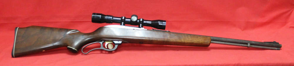 hard to find Marlin Model 57M 22 LR lever action-img-2