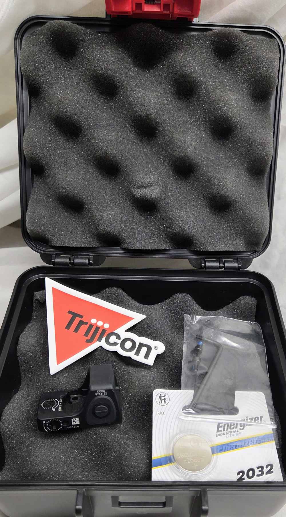 Trijicon 3100001 RMRcc Matte Black 1 x 0.74" x 0.50" 3.25 MOA Red Dot-img-0