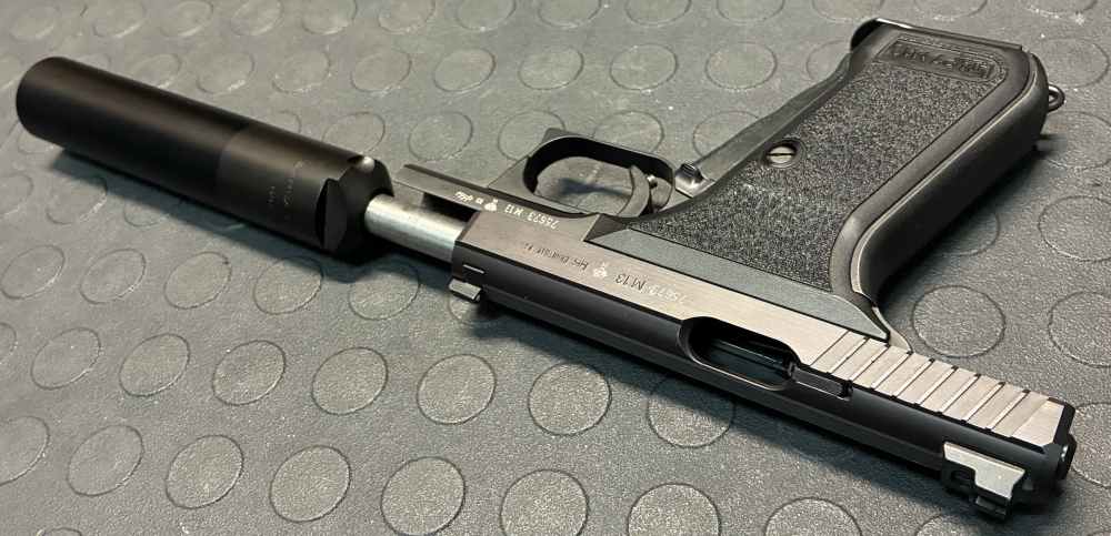 HECKLER & KOCH P7 M13 9MM WITH SUPPRESSOR & CUSTOM COMPENSATOR-img-2