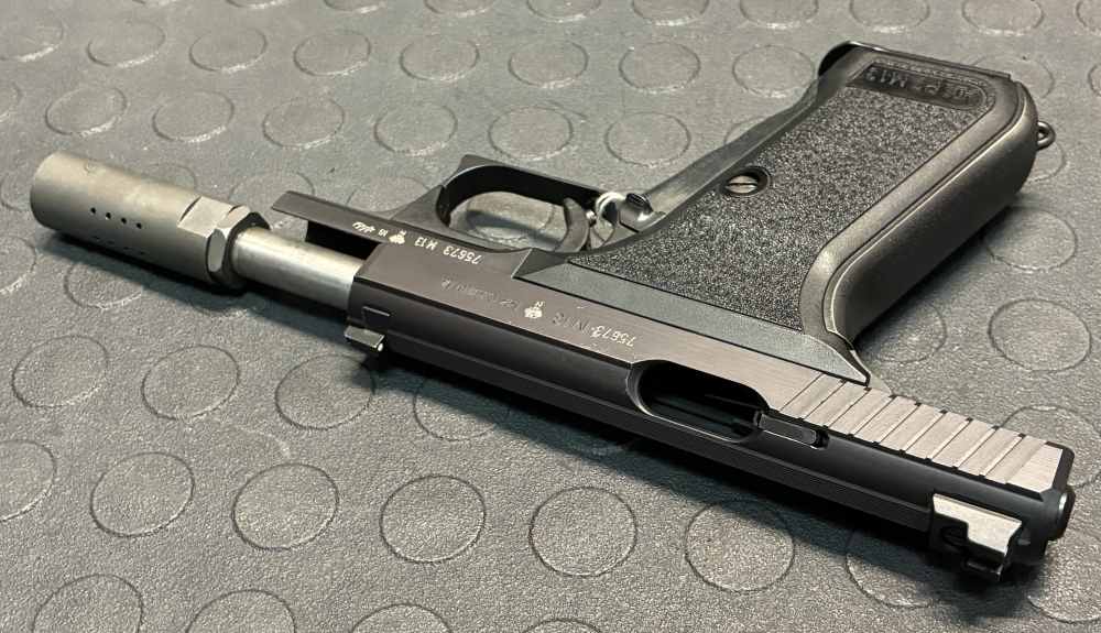 HECKLER & KOCH P7 M13 9MM WITH SUPPRESSOR & CUSTOM COMPENSATOR-img-8