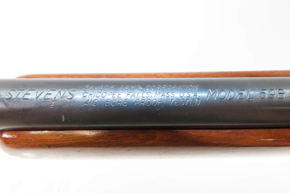 SAVAGE ARMS/STEVENS Model 59B 410 Gauge BOLT ACTION Shotgun C&R SMALL GAME -img-17