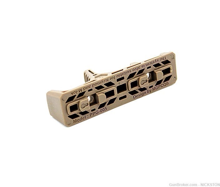 Anchor Vertical Grip Hand Stop Tooth Tactical M-Lok KeyMod Poly AR15 10 TN-img-2