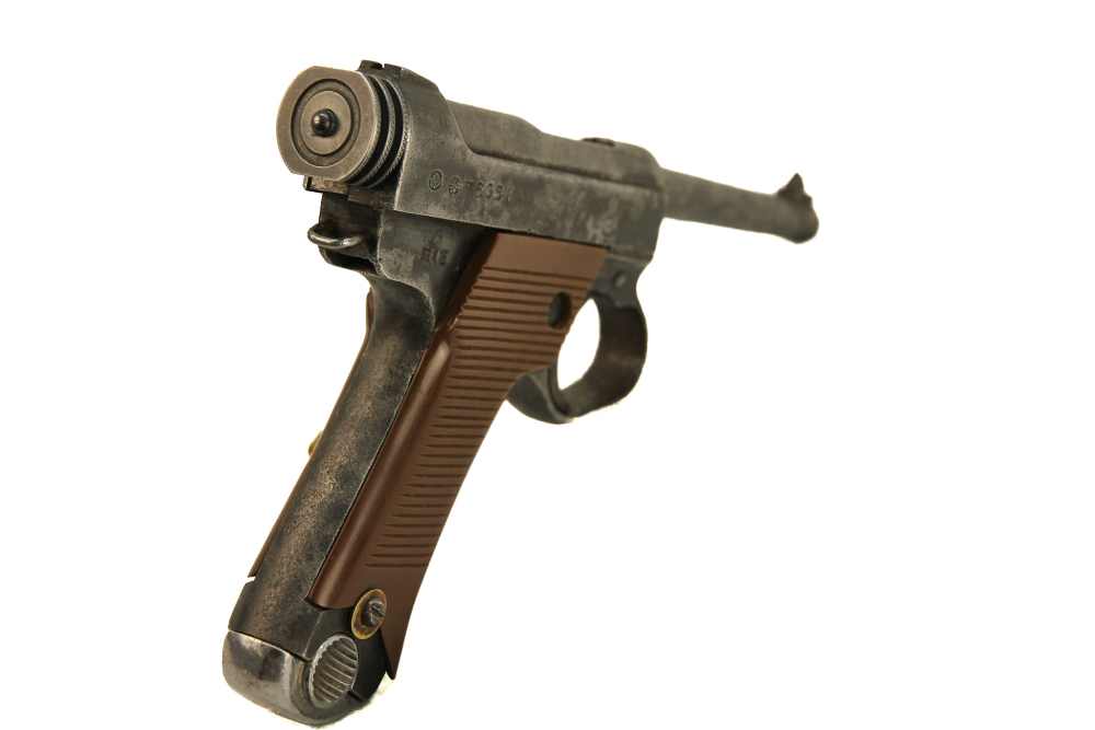 Late War, Japanese Nagoya, Type 14 - 8mm Nambu - Larger trigger guard-img-8