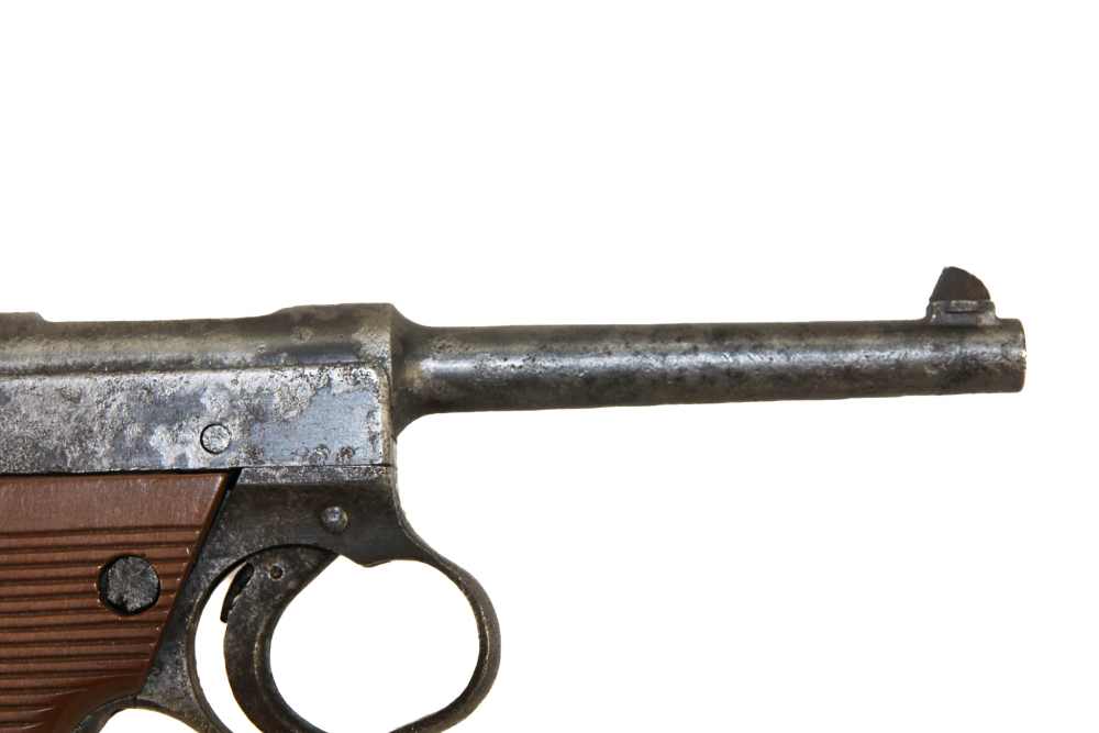 Late War, Japanese Nagoya, Type 14 - 8mm Nambu - Larger trigger guard-img-17