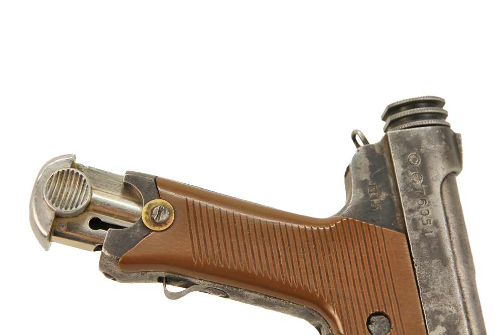 Late War, Japanese Nagoya, Type 14 - 8mm Nambu - Larger trigger guard-img-13