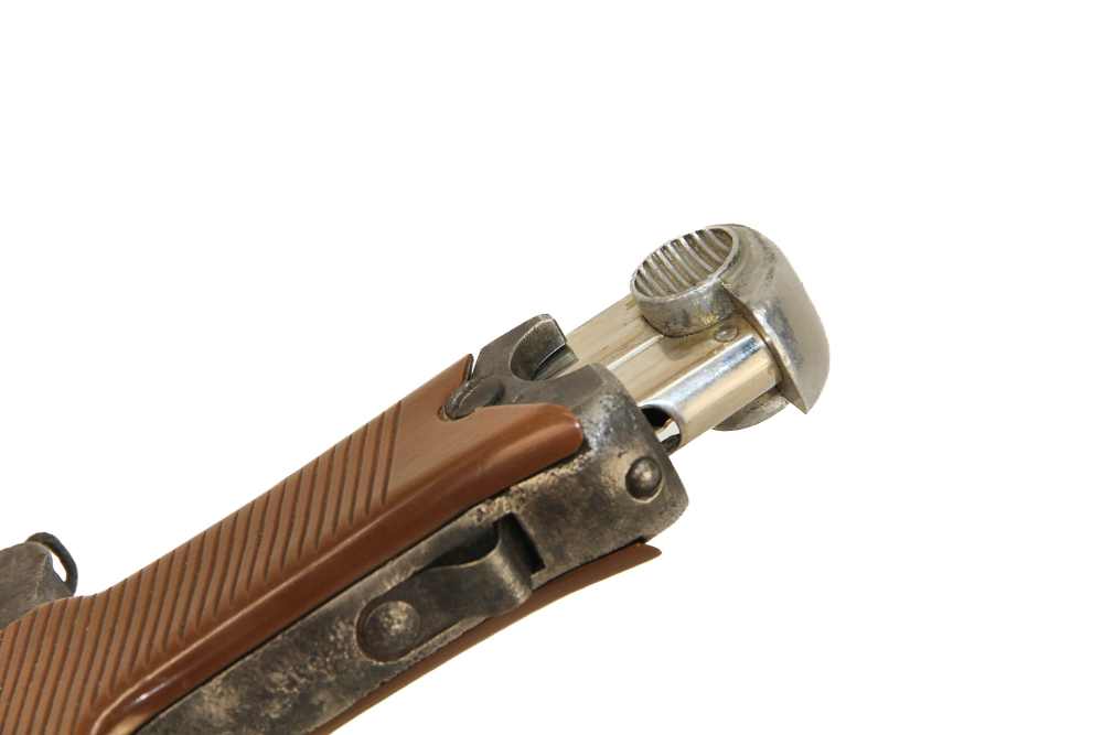 Late War, Japanese Nagoya, Type 14 - 8mm Nambu - Larger trigger guard-img-12