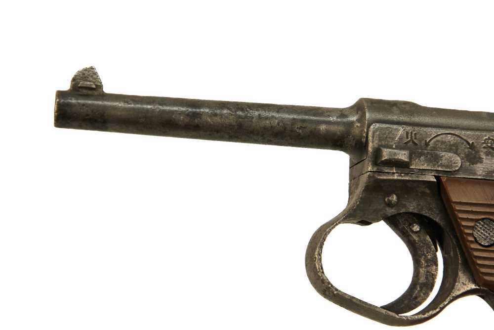 Late War, Japanese Nagoya, Type 14 - 8mm Nambu - Larger trigger guard-img-18