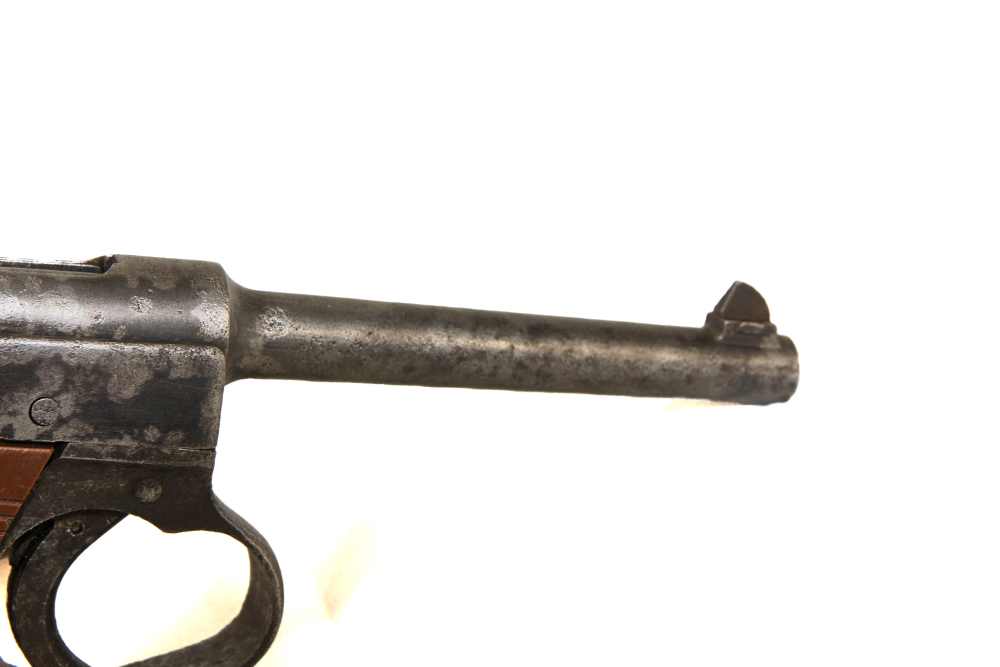 Late War, Japanese Nagoya, Type 14 - 8mm Nambu - Larger trigger guard-img-7