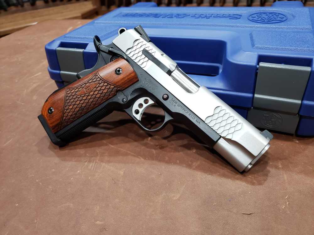 Smith & Wesson SW1911SC E-Series 1911 45 acp Round Butt Scandium 108485-img-0