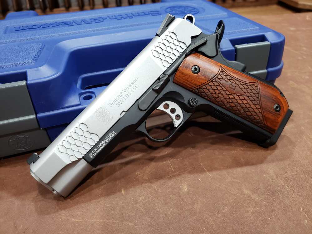 Smith & Wesson SW1911SC E-Series 1911 45 acp Round Butt Scandium 108485-img-1