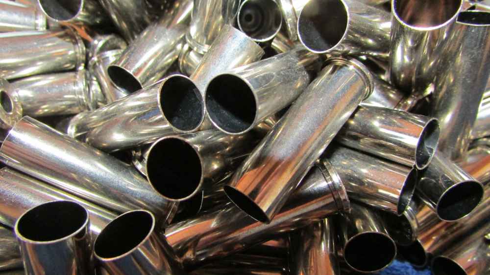 357 MAG/MAGNUM BRASS 480 MIXED HEADSTAMP NICKEL PROCESSED 15 CENTS EACH -img-1