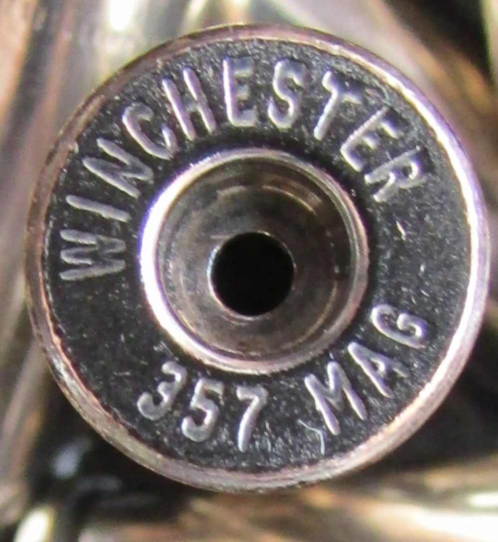 357 MAG/MAGNUM BRASS 480 MIXED HEADSTAMP NICKEL PROCESSED 15 CENTS EACH -img-0