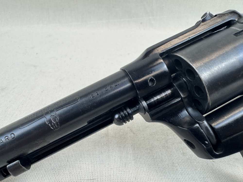 High Standard Double Nine 5.5" 9RD SA/DA .22 S,L,LR W-104 Mfg. 1967 Used 1¢-img-3