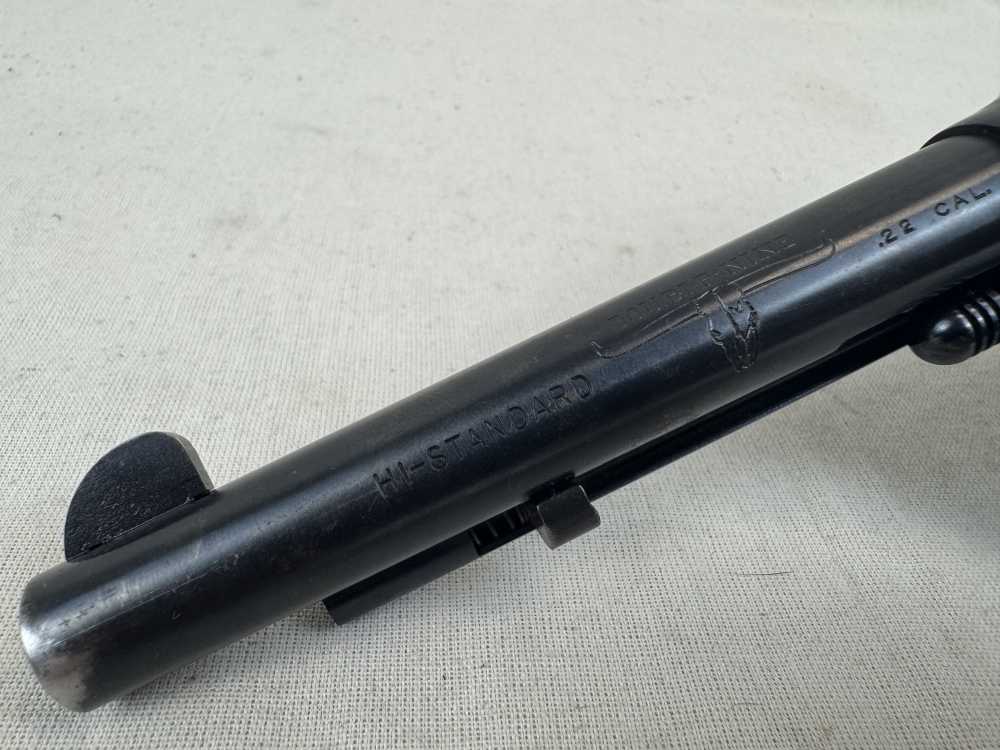 High Standard Double Nine 5.5" 9RD SA/DA .22 S,L,LR W-104 Mfg. 1967 Used 1¢-img-4
