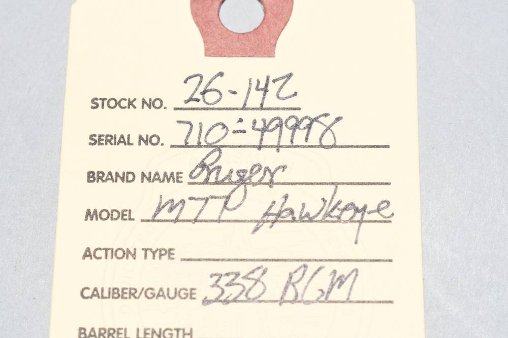 Wonderful Ruger M77 Hawkeye Bolt Action Rifle 338 RCM 20" Bbl 2008 W Box-img-1