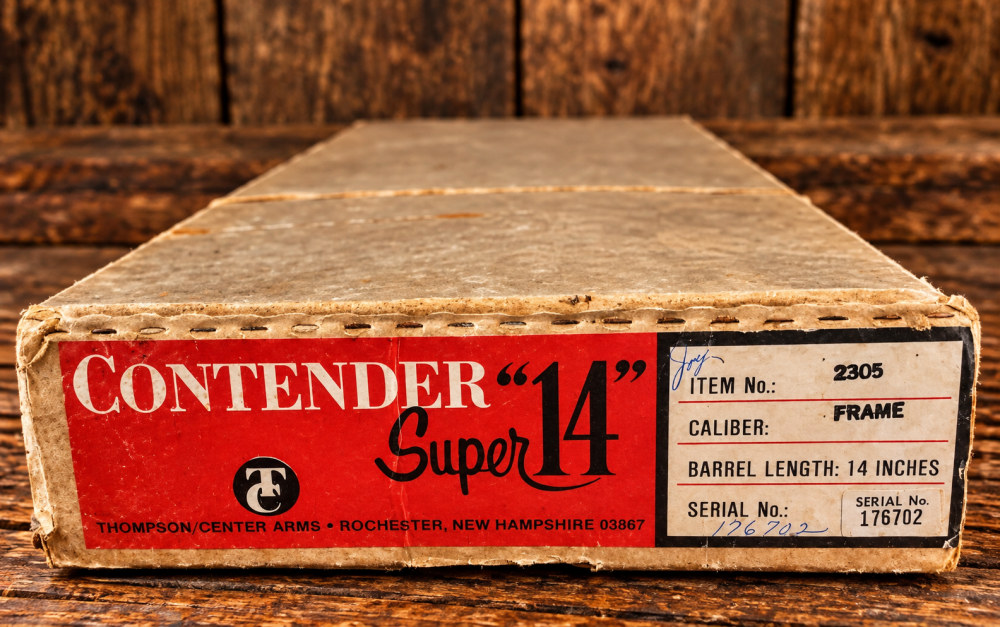Thompson Center Super 14 Single Shot .223 Rem Scope Original Box-img-8