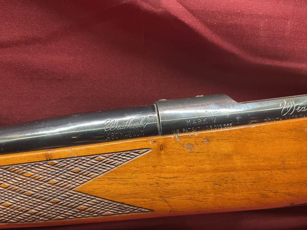 Weatherby Mark V .460 Weatherby Magnum – Japanese Made – Walnut – Open Sigh-img-10
